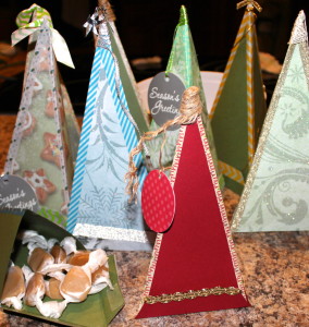 Paper Tree Gift Boxes