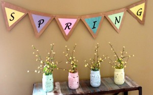 DIY Spring Banner