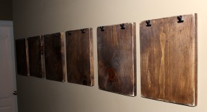 DIY Wooden Clipboards