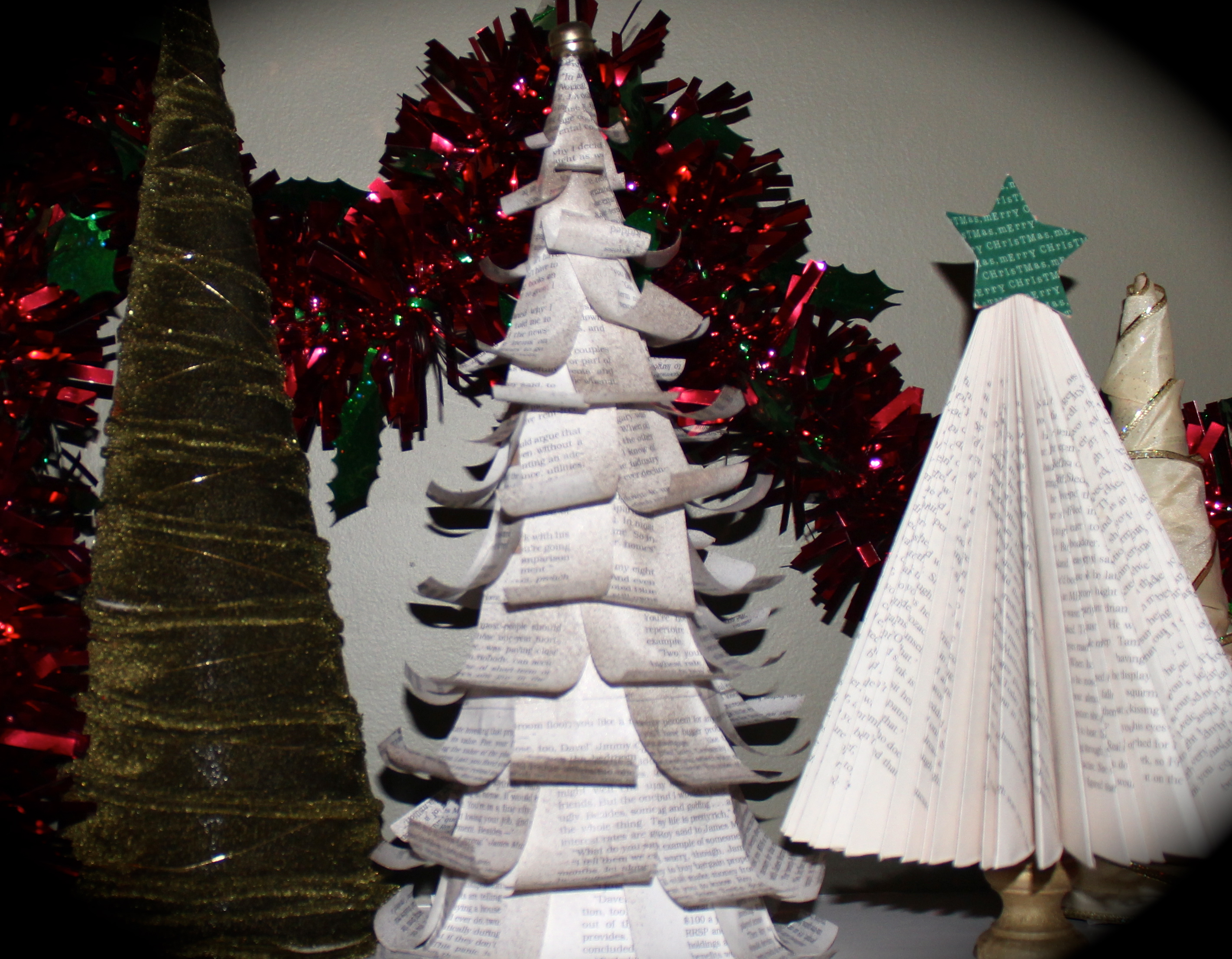 Paper Christmas Tree Decoration