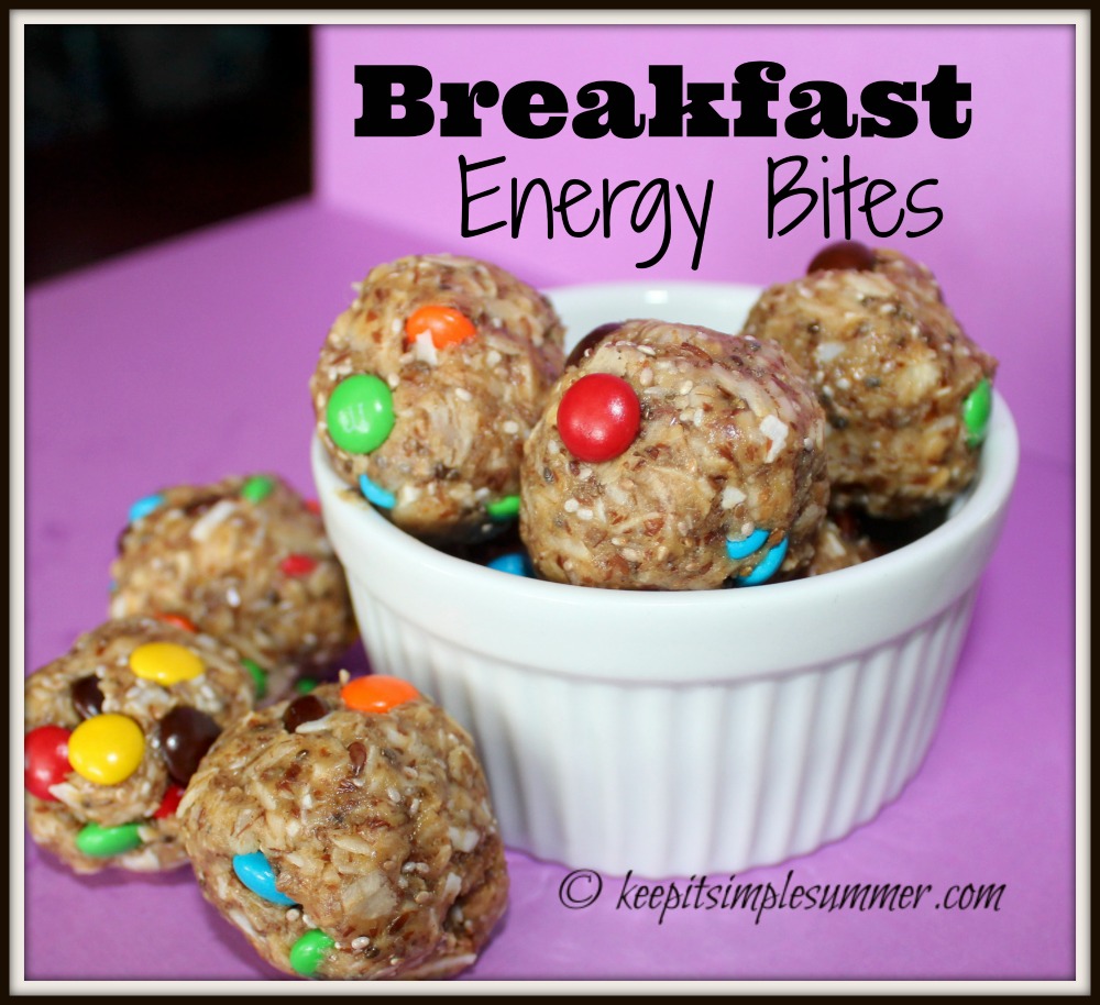Breakfast Energy Bites